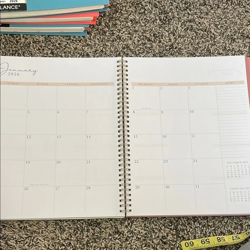 Rachel Parcell Pink Floral Planner